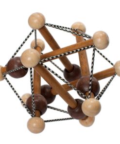 Skwish Wooden Baby Rattle & Teething Toy