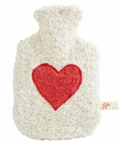 Child's Hot Water Bottle with Organic Cotton Cover