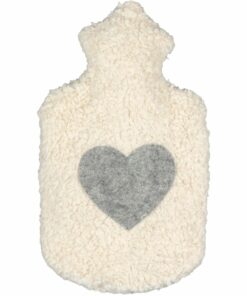 Hot Water Bottle with Organic Cotton Cover