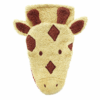 Organic Giraffe Washcloth Hand Puppet