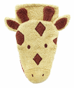 Organic Giraffe Washcloth Hand Puppet