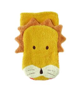 Organic Lion Washcloth Hand Puppet