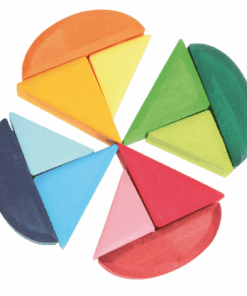 Rolling Boats Wooden Blocks