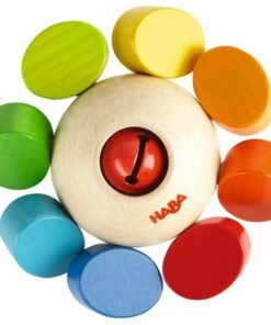 Whirlygig Wooden Baby Rattle
