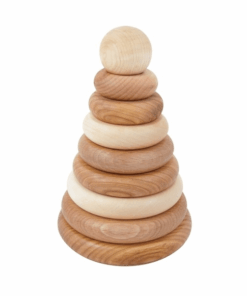 Natural Wooden Stacker