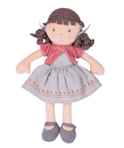 Rose - Organic Doll with Brown Hair