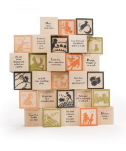 Wooden Nursery Rhyme Blocks